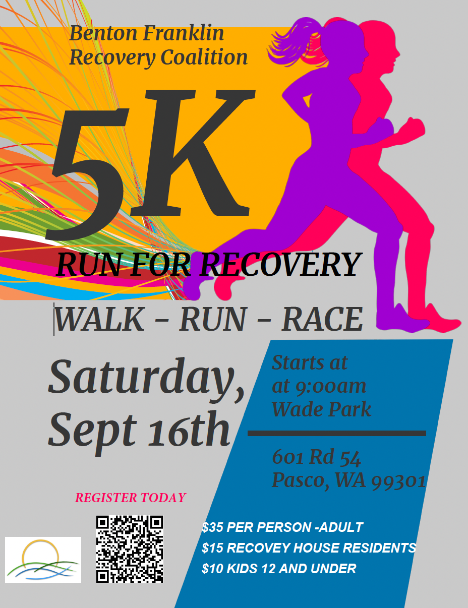 5K Run for Recovery 2023 QR Code